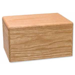 Urna Funeraria Americana de Madera Natural para Adultos con Diseños Personalizables para Servicios Funerarios y Ceremonias Conmemorativas - Product Image 3