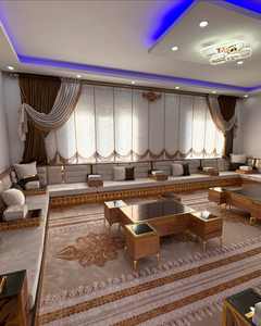 Sièges au sol orientaux, canapé ethnique, canapé Majlis arabe, canapé de style ottoman, ensemble Jalsa arabe, sièges au sol orientaux de luxe - Product Image 3