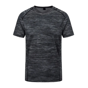 T-shirt en coton pour homme, coupe ample, style urbain décontracté, manches courtes, usage quotidien, léger, doux, confortable, commande en gros OEM ODM - Product Image 1