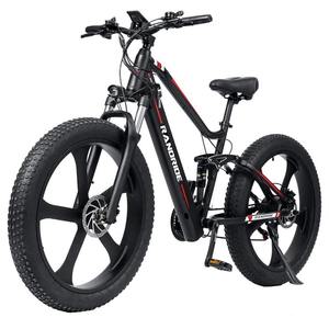 Vélo électrique RANDRIDES YX90M de vendeur fiable pour le Nouvel An, pneus larges de 26 pouces, moteur sans balais de 1000 W, batterie 36 V 13,6 Ah - Product Image 1