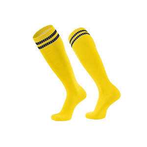 Chaussettes vierges pour hommes, couleurs personnalisées, chaussettes de course à pied dépouillées, antidérapantes, 100% polyester, durables, mettez votre logo et votre design OEM - Product Image 4