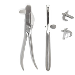 เครื่องปั๊มคอสทำจากสเตนเลสสตีลสำหรับการเลี้ยงสัตว์ปศุสัตว์22ซม. เครื่องตัดขนแกะ - Product Image 1