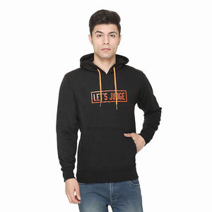 เสื้อฮู้ดแขนยาวสำหรับผู้ชายเสื้อฮู้ดแบบสวมหัวพิมพ์สกรีนลายโลโก้และแบรนด์แบบกำหนดเอง - Product Image 4