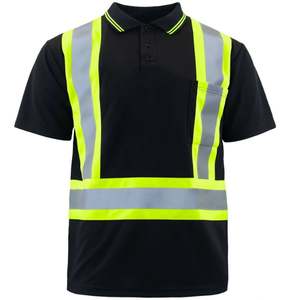 Camiseta de Seguridad Reflectante de Alta Visibilidad para Hombre, Ropa de Trabajo de Construcción, Camiseta Polo de Manga Larga - Product Image 6
