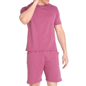 <b>Men's</b> Shirt Tracksuit Two Pieces Sets <b>Men</b> Casual Fitness Sport Suit <b>Short</b> Sleeve T Shirt <b>trousers</b> <b>Men's</b> Casual Sportswear Suits - Product Image 1