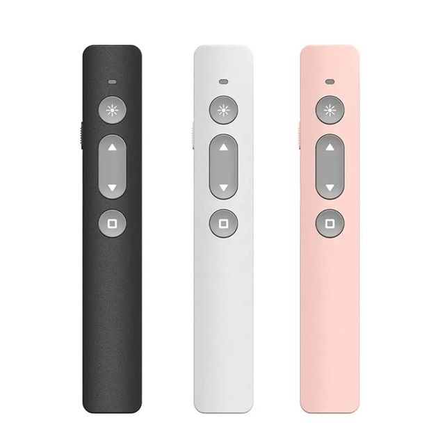 Wireless Presenter Multimedia Infrared Laser Pointer Wireless PPT Page Turning Pen for Teaching Business