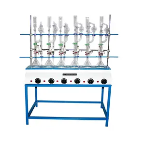 Laboratorium Testapparatuur-Hot Selling Kjeldhal Destillatie/Spijsvertering Unit Betrouwbare Stoom Distilleerder Exporteur