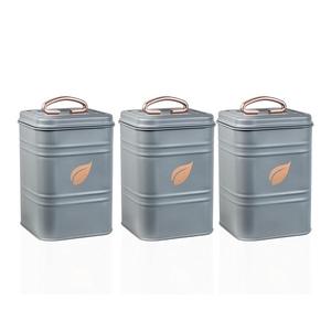 Recipiente de metal de color blanco, conjunto de diseñador hecho a mano de excelente calidad de cuatro contenedores, recipiente de metal clásico hecho a mano al por mayor - Product Image 5