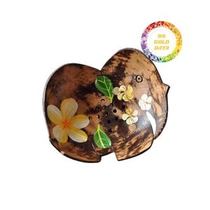 Descubre una opción inteligente con un jabonero ecológico de cáscara de coco hecho con material natural vietnamita, adecuado para las necesidades diarias. - Product Image 1