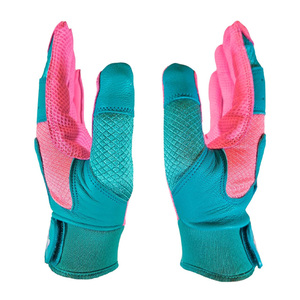 Guantes de bateo de béisbol de cuero de diseño personalizado guantes de bateo de jóvenes adultos de cuero de piel de oveja profesional para la venta - Product Image 2