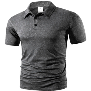 2025 Men Short Sleeve Polo <b>Shirt</b> Cotton Breathable Slim Fit Classic <b>Collar</b> Summer Casual <b>T</b> <b>Shirt</b> - Product Image 2