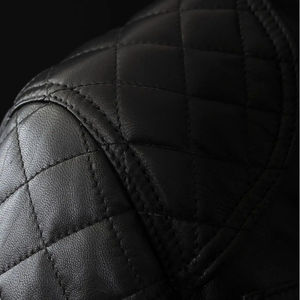 Nouvelle arrivée, veste en cuir véritable pour homme, unie, teinte unie, de haute qualité, veste en cuir d'hiver abordable pour homme - Product Image 6