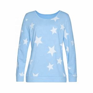 Sudadera de moda tejida ODM para mujer 2026, estilo occidental, holgada, con cuello redondo y manga larga - Product Image 3