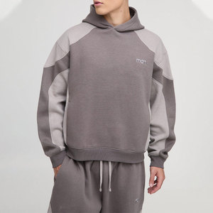 Survêtements d'hiver pour hommes avec pull à capuche et pantalon 100% coton respirant à séchage rapide pour la course à pied et l'entraînement - Product Image 3