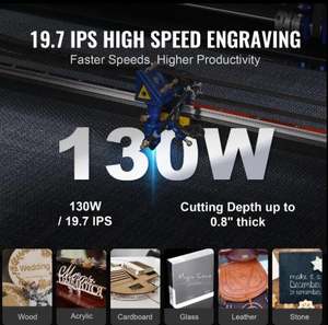 Graveur laser à fibre CO2 avancé 50W - Product Image 2