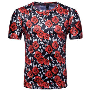 100% algodón, camiseta para hombre, ajuste holgado, estampado transpirable y de talla grande, camisetas de sublimación para hombre, superventas hechas en Pakistán - Product Image 1