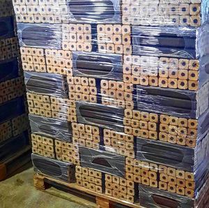 Briquettes de bois, combustible biomasse, diamètre 100 mm, pour chauffage industriel. - Product Image 4