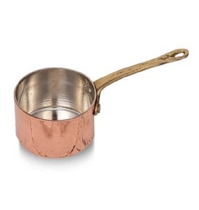 Sartén de Hierro Fundido Martillada a Mano con Interior Esmaltado y Mango de Latón, Estilo Americano, Ecológica y Duradera - Product Image 1