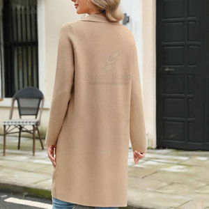 Abrigo Largo con Líneas Limpias y Atractivo para el Uso Diario, Abrigo Largo Moderno con Diseño Elegante - Product Image 6