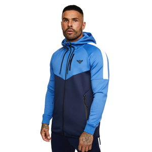 Unisex Full <b>Zip</b> <b>Hooded</b> Winter Tracksuit Sports Set Front Windproof Breathable Running Jogging Sweat Suit Training Wear Active - Product Image 2