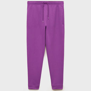 Men's Casual Cotton Sweatpants Joggers OEM ODM Custom Mid Sportswear Plain Blank Wholesale Printed Embroidered <b>Pants</b> Supplier - Product Image 1