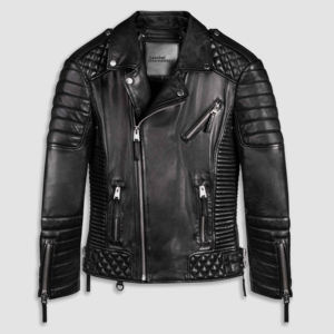 2025 motocicleta moda diseño personalizado suelto hombres lona gótica impermeable transpirable invierno Biker chaqueta negro - Product Image 1