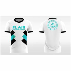 เสื้อฟุตบอลสำหรับเด็กเสื้อ100% ผ้าโพลีเอสเตอร์ระบายอากาศได้ดีแบบย้อนยุคออกแบบได้ตามต้องการมีบริการ OEM - Product Image 3