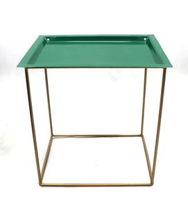 Home Decorative Furniture Iron RECT Side <b>Table</b> <b>Gold</b> Luxury Design Coffee <b>Table</b> For Living Room Bedroom Handmade - Product Image 2