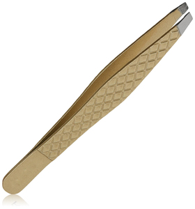Pinzas para cejas de acero inoxidable, terrzer profesional - Product Image 1