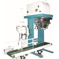 Machine d'ensachage et d'emballage pour granulés de bois, maïs, blé, haricots, ensilage, 15 kg, 25 kg, 50 kg, 100 kg