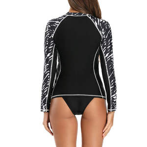 Chemise de compression pour femmes Rashguard Top de haute qualité à séchage rapide pour la gymnastique, le yoga et l'entraînement sportif - Product Image 3