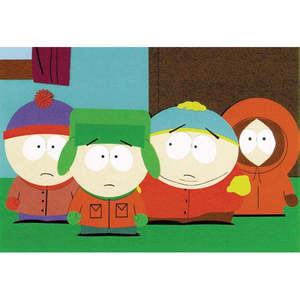 Carte postale en papier South Park - Product Image 1