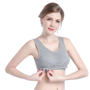 Sujetador deportivo sin costuras de alta calidad para mujer Sujetador push-up cómodo y sexy para niña Sujetador deportivo personalizable de alta resistencia - Product Image 1