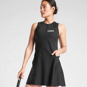 Ropa de Golf con logotipo personalizado para mujer, ropa de entrenamiento de Yoga, atlética, tenis, falda de tenis, envío directo - Product Image 1