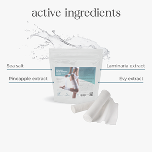 Relaxperience draining Saline Body Wrap 250มล. พร้อมสารสกัดจากสับปะรดและสาหร่ายทะเลสำหรับดีท็อกซ์และกักเก็บน้ำ - Product Image 2