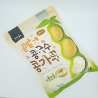 [Comida Samjin] Fideos en sopa fría de soja Comida Coreana de verano Opción saludable Sabor a nuez Caldo de soja refrigerado Producto de cocina fácil
