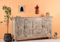 Collection en bois de haute qualité de concepteur créatif moderne unique salon maison meubles de buffet personnalisés de luxe