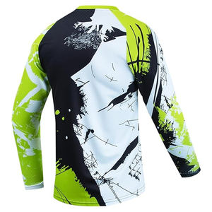 Camisetas de equipo de carreras, camisetas de motocicleta con diseño de sublimación y logotipo de marca personalizado, camisetas deportivas para hombres de INCREÍBLES INDUSTRIAS - Product Image 2