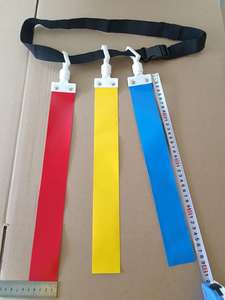 Nouvelles ceintures de flag football réglables pour le sport - Ensemble de ceintures de flag football réglables avec boucle adhésive - Product Image 4