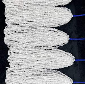 Auténticas Cuentas de Cristal de Cuarzo Herkimer Natural con Doble Terminación en Azul y Morado para la Elaboración de Joyas - Product Image 2