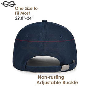 Casquette de baseball pour hommes en coton lavé, ajustable, style classique et décontracté, tenue de tous les jours sportive - Product Image 3
