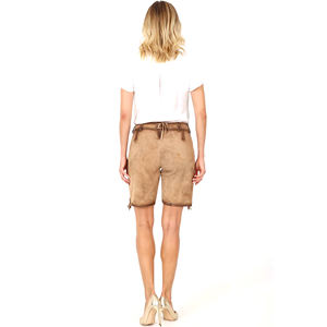 Mujeres Original Lederhosen alemán bávaro pantalones calientes señoras Lederhosen mujeres señoras Octoberfest traje Damen Wurst Fest disfraz - Product Image 6