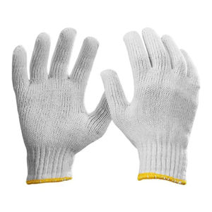 High Quality 10-Gauge Natural White Cotton <b>Gloves</b> <b>for</b> <b>Gardening</b> <b>Men</b> and Women's New Latest Hand Working <b>Gloves</b> Affordable - Product Image 1