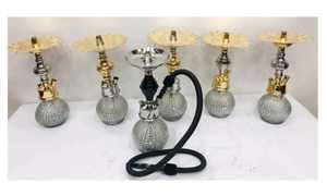 Cachimba de Mesa Mini de Acero Inoxidable Lacado de Lujo Farida con Nuevo Diseño para Fumar Shisha - Product Image 6