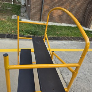 Échafaudage portable de construction, échafaudage mobile galvanisé avec roues universelles, léger pour les projets intérieurs et extérieurs - Product Image 6