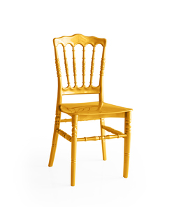 เก้าอี้รับประทานอาหารพลาสติก PP แบบทันสมัยเก้าอี้จัดเลี้ยงแบบนุ่มสำหรับโรงแรมร้านอาหารงานแต่งงานงานปาร์ตี้กลางแจ้งในสวน - Product Image 1