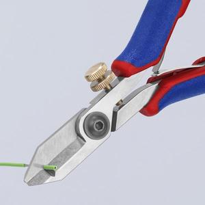 Knipex Electronics <b>Wire</b> Stripping Shears Polished Shear Head with Multi-Component Grips - Product Image 3