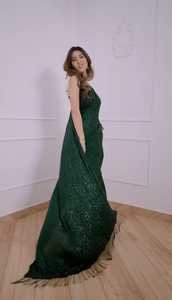 Emroidary – chemisier de travail georgette saree avec vêtements de bureau non cousus au prix le plus bas par alphanumero company - Product Image 3