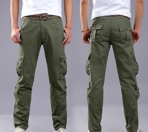 Vente en gros, nouveau design, pantalon cargo femme tendance, taille basse, avec pompons, camouflage, avec grandes poches, pantalon cargo extensible pour femme - Product Image 5