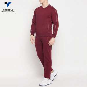 Ensemble de survêtement décontracté d'hiver respirant à logo personnalisé pour hommes, imprimé, deux pièces, à prix raisonnable - Product Image 3